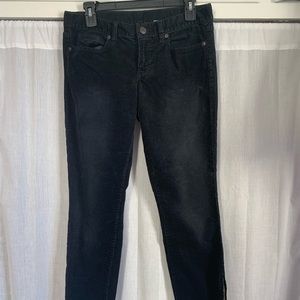 j crew corduroy low rise pants
